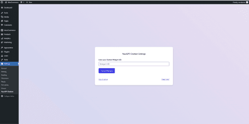 Plugin Settings