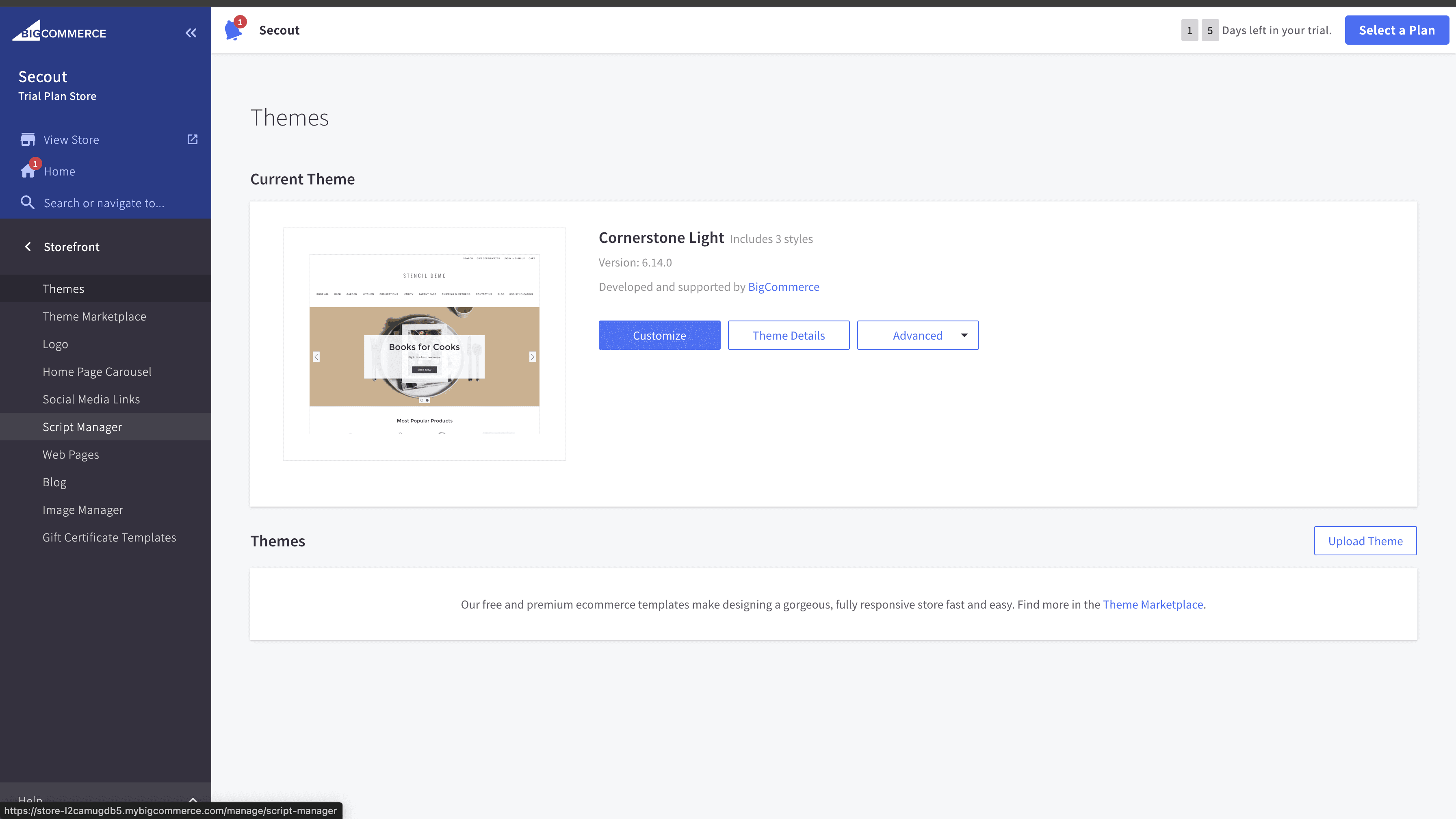 Create a BigCommerce