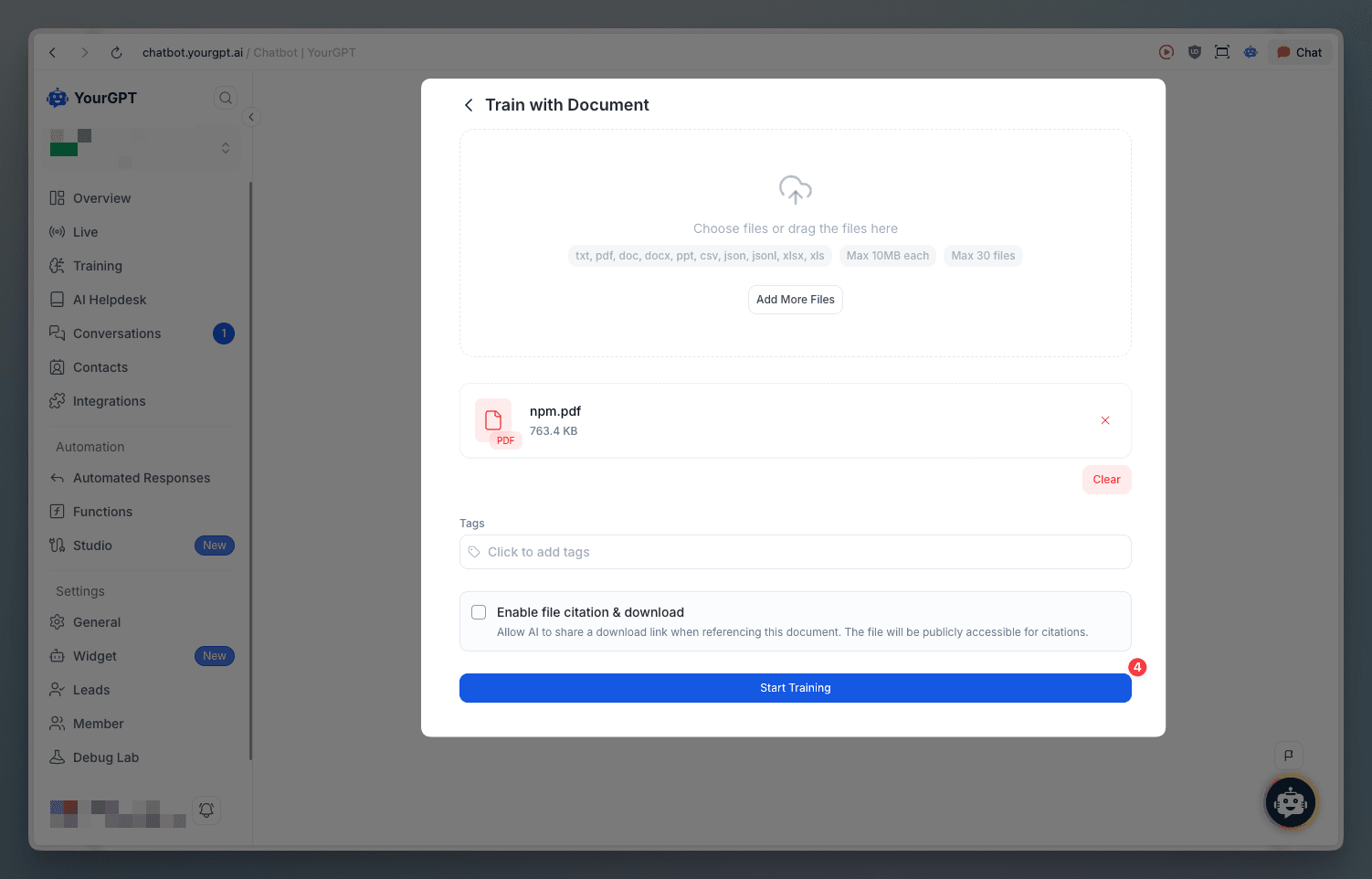 Add Document