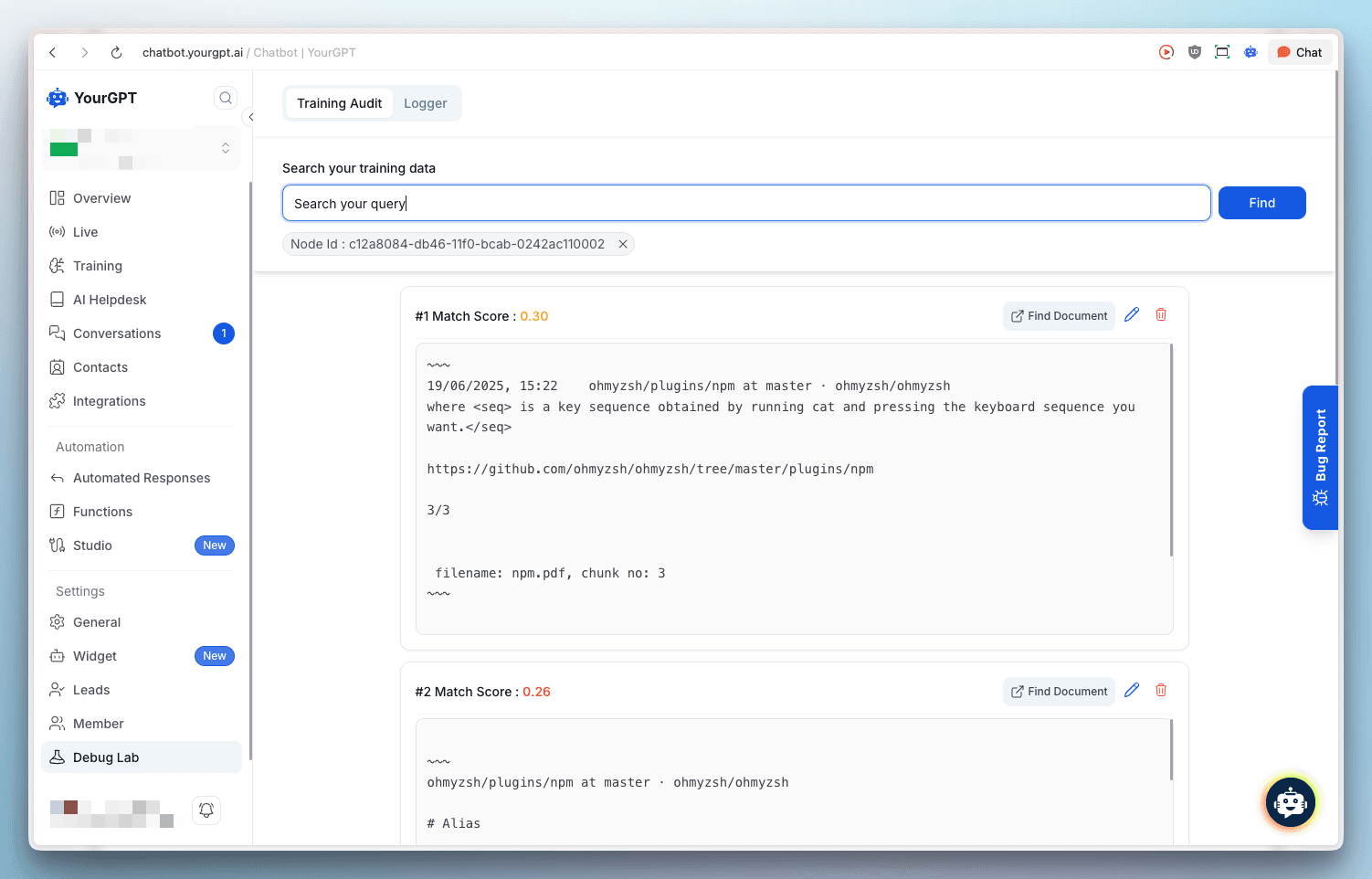 Debug Lab