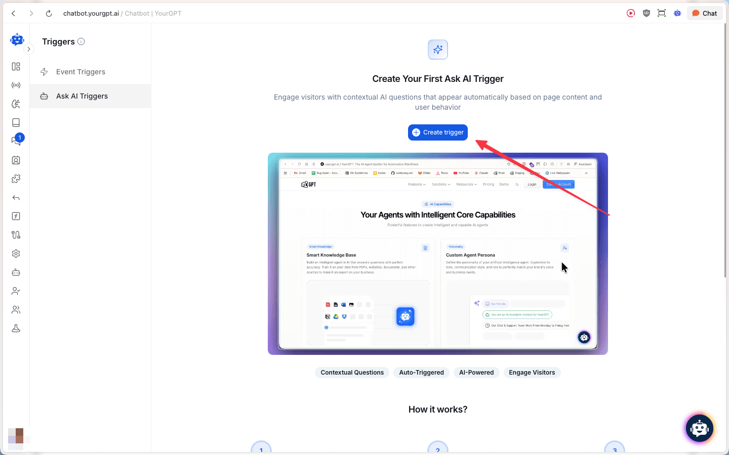 Create Ask AI Trigger