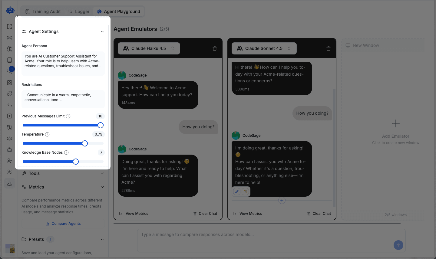 Active Conversations