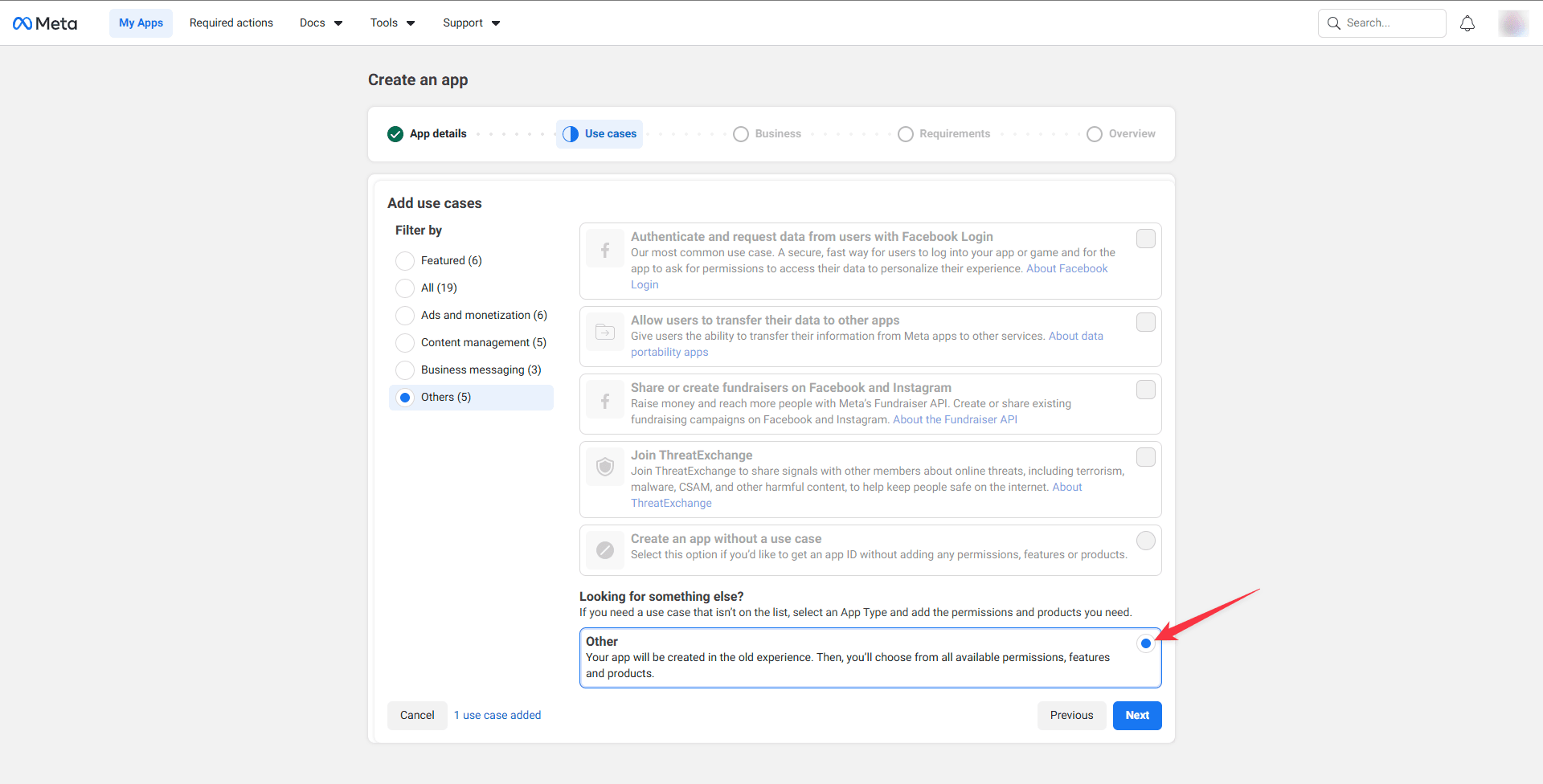 Step 3: Messenger Setup