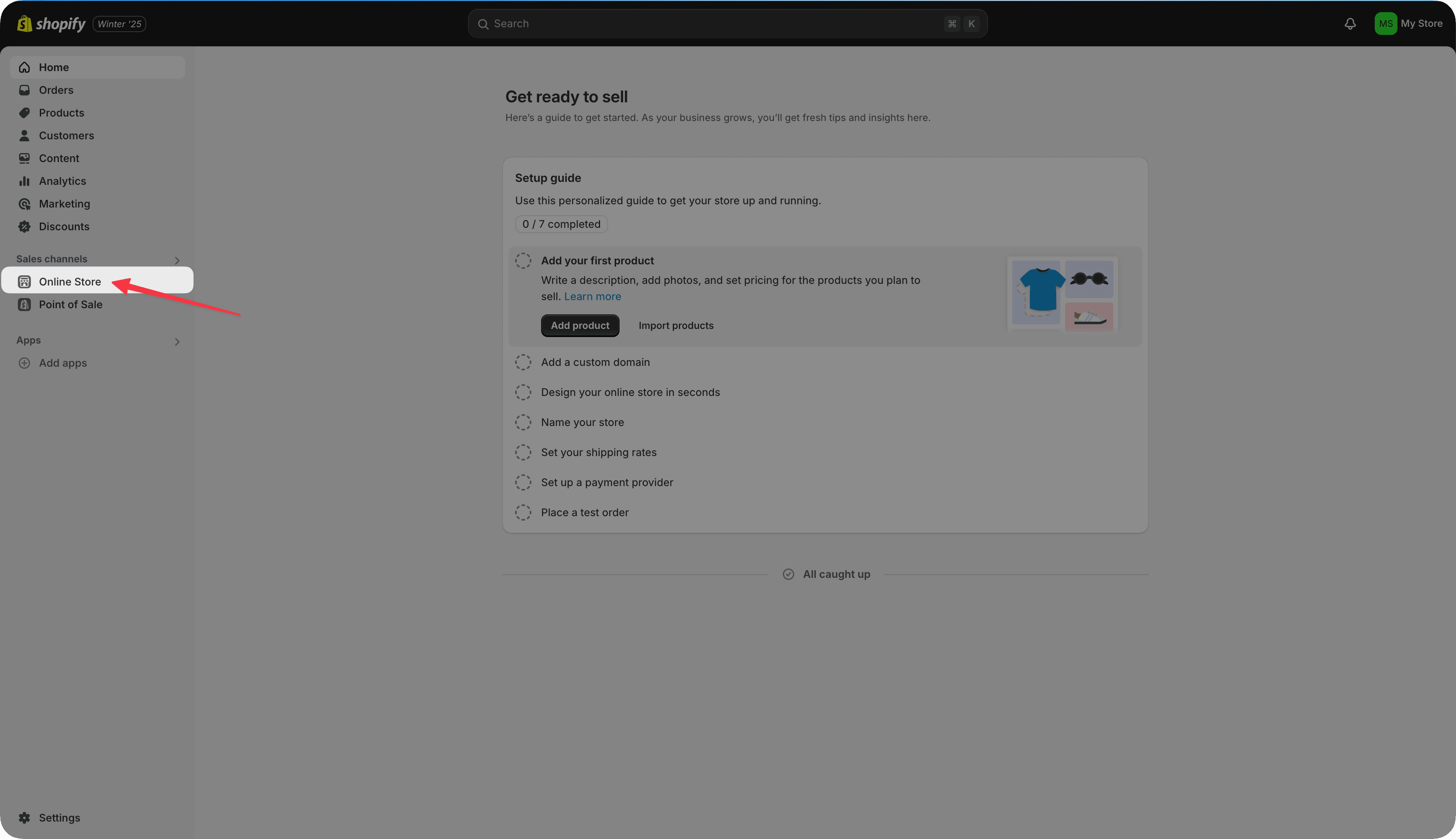 Shopify Admin API Configuration