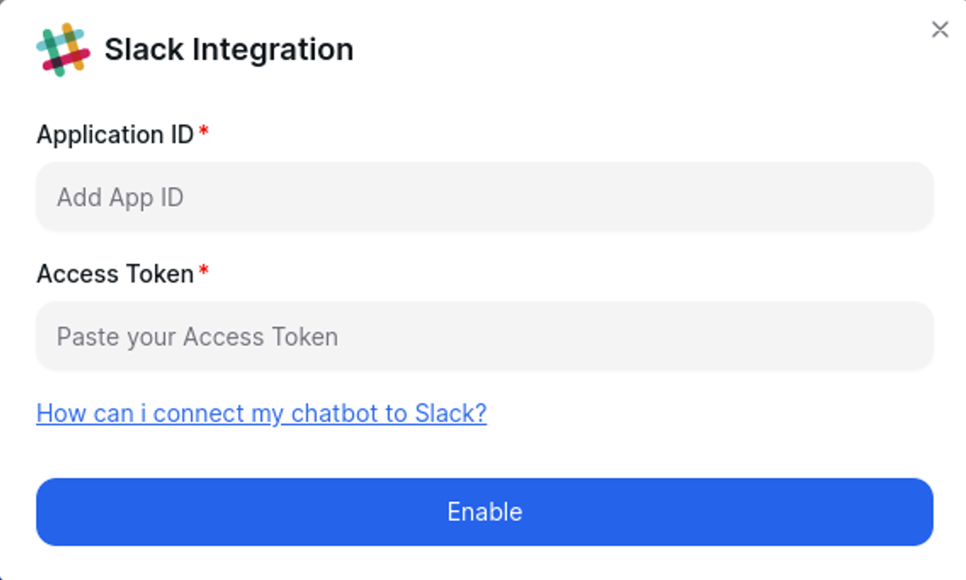 Enable Integration