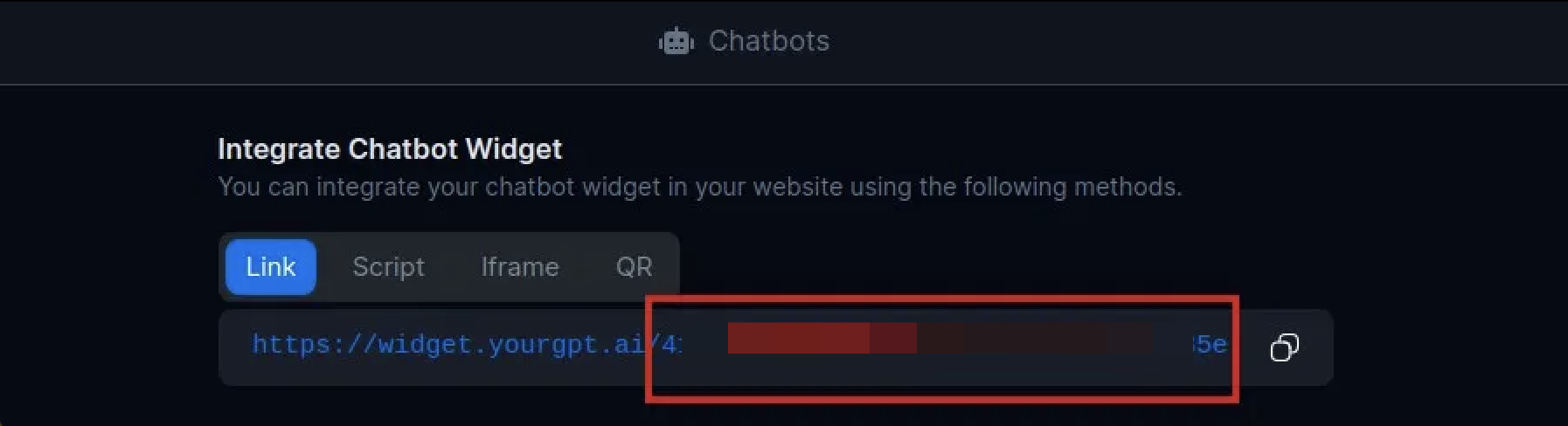 widget UID YourGPT Chatbot.jpg